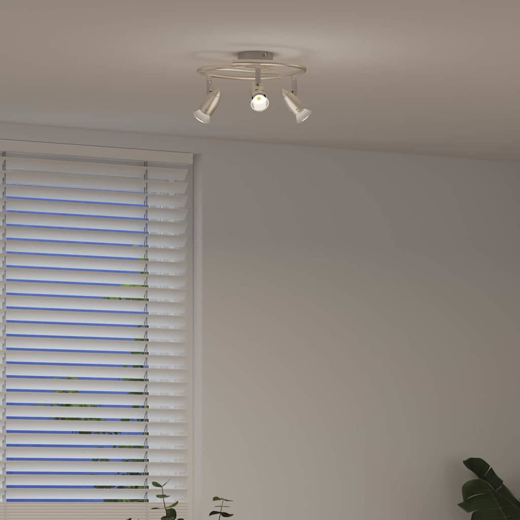 Faretto da soffitto Nichel 24 x 22 x 12,5 cm Metallo