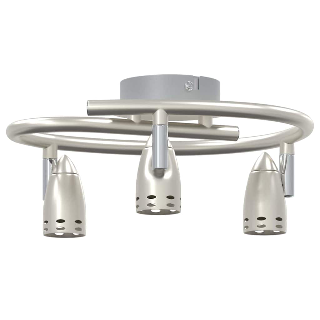 Faretto da soffitto Nichel 24 x 22 x 12,5 cm Metallo