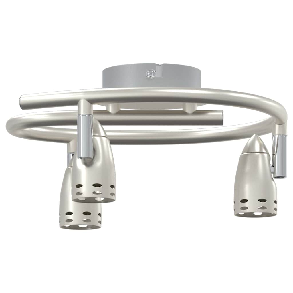 Faretto da soffitto Nichel 24 x 22 x 12,5 cm Metallo