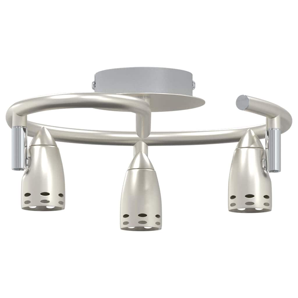 Faretto da soffitto Nichel 24 x 22 x 12,5 cm Metallo