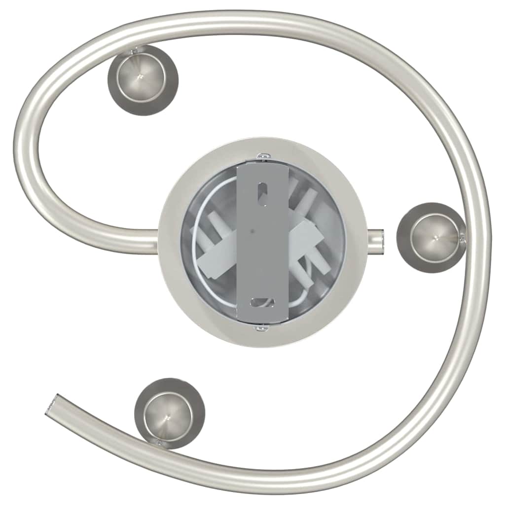 Faretto da soffitto Nichel 24 x 22 x 12,5 cm Metallo