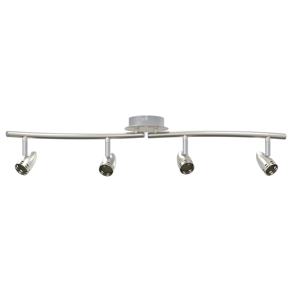 Faretto da soffitto Nichel 61 x 10 x 12,5 cm Metallo