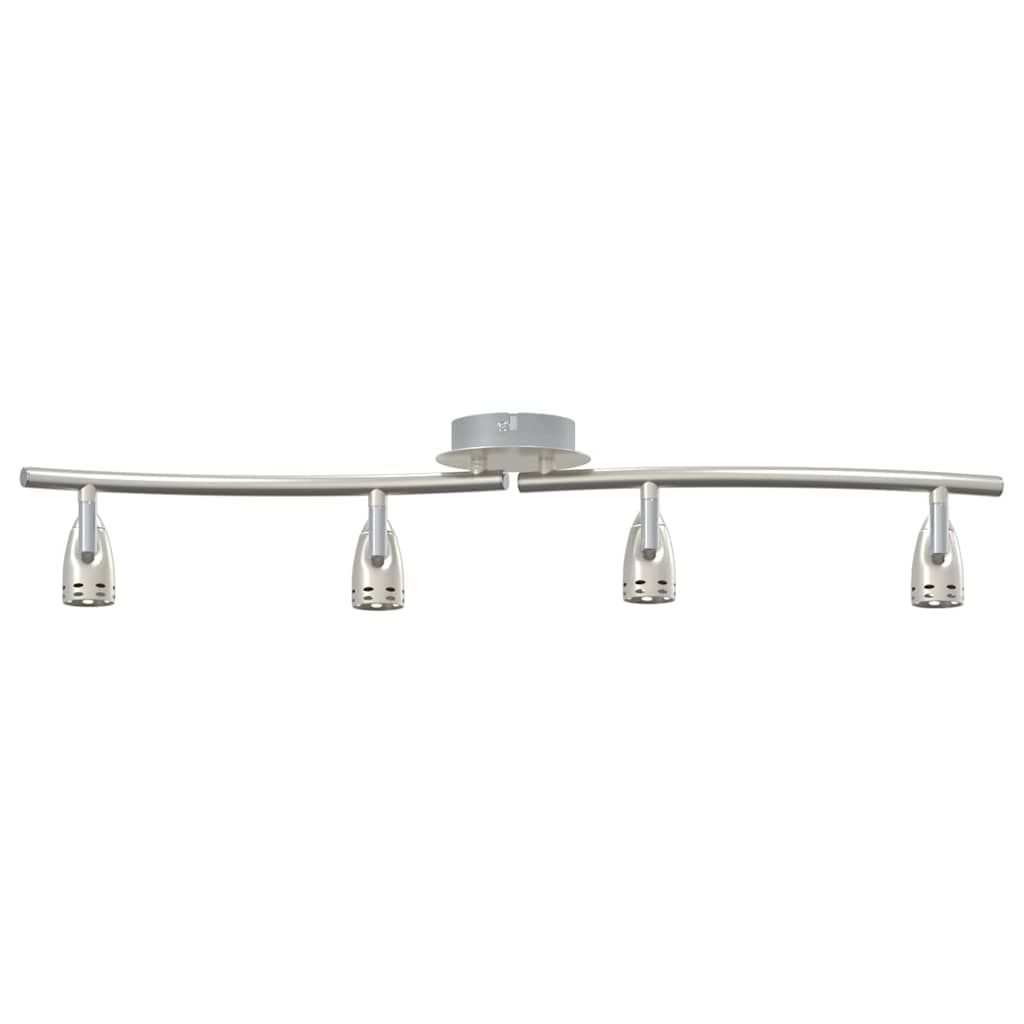 Faretto da soffitto Nichel 61 x 10 x 12,5 cm Metallo