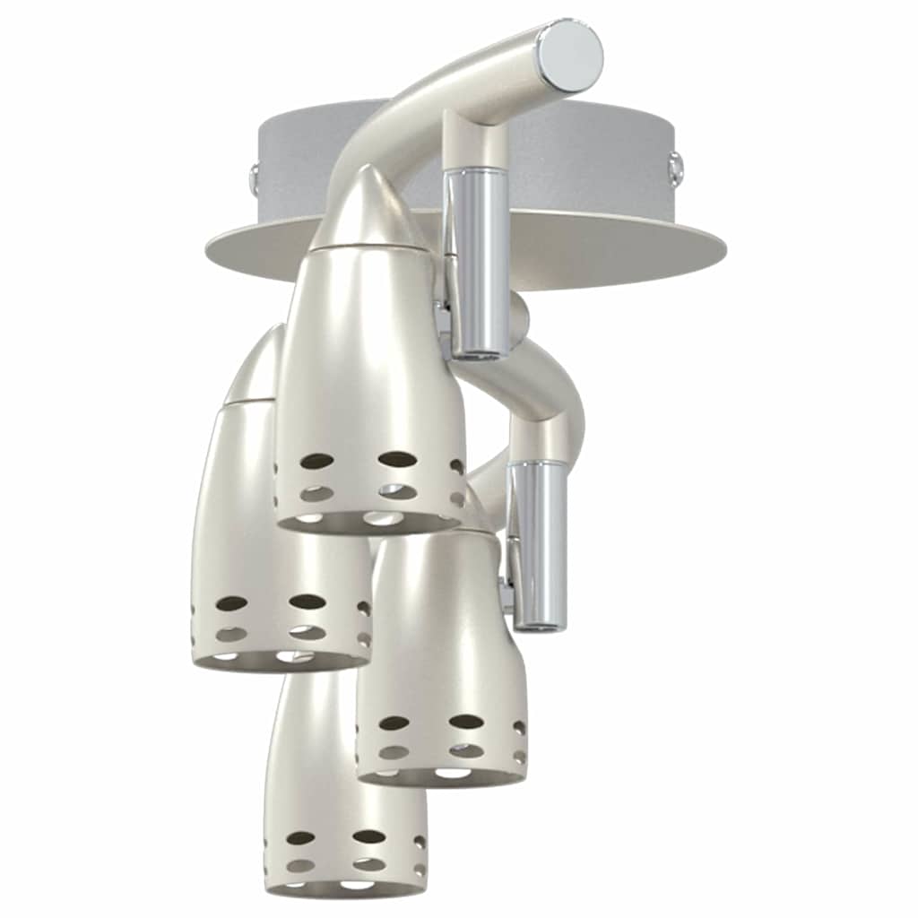 Faretto da soffitto Nichel 61 x 10 x 12,5 cm Metallo
