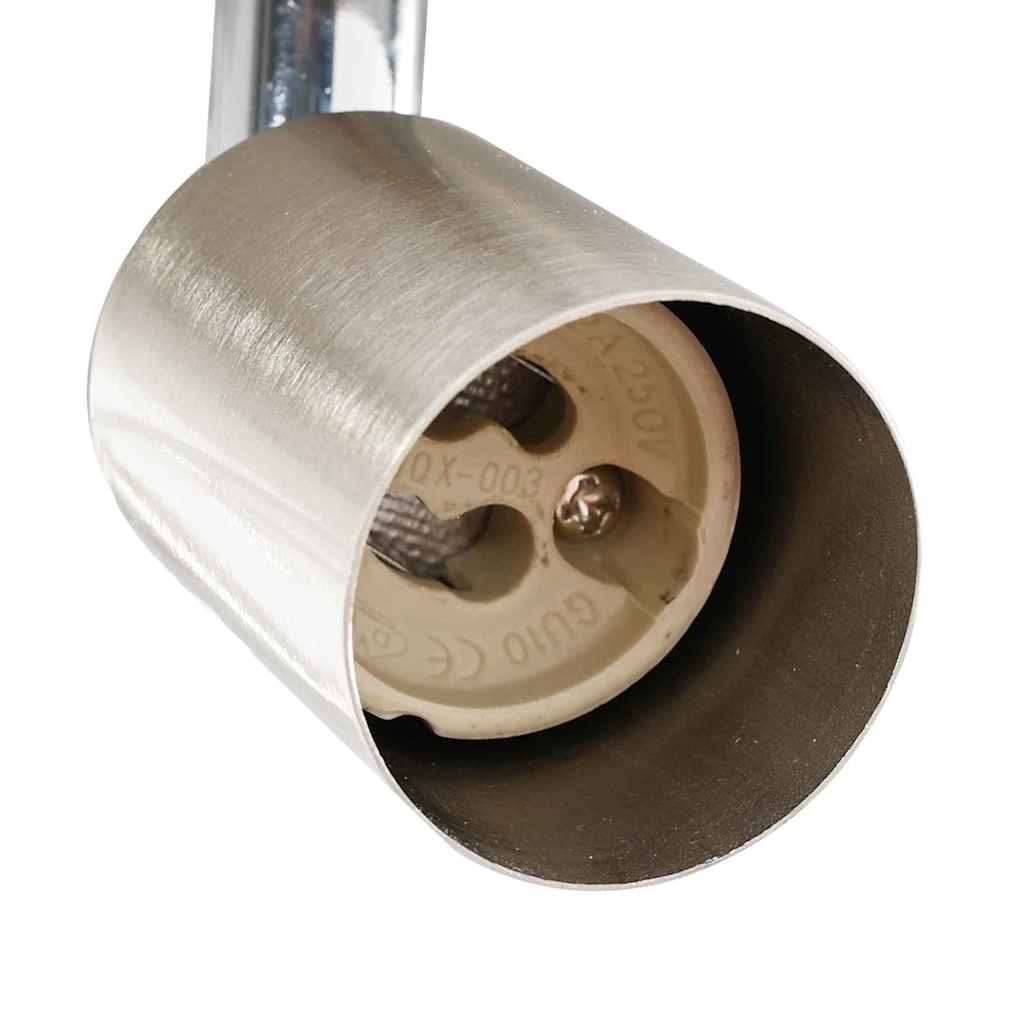 Faretto da soffitto Nichel 29 x 29 x 11 cm Acciaio e vetro