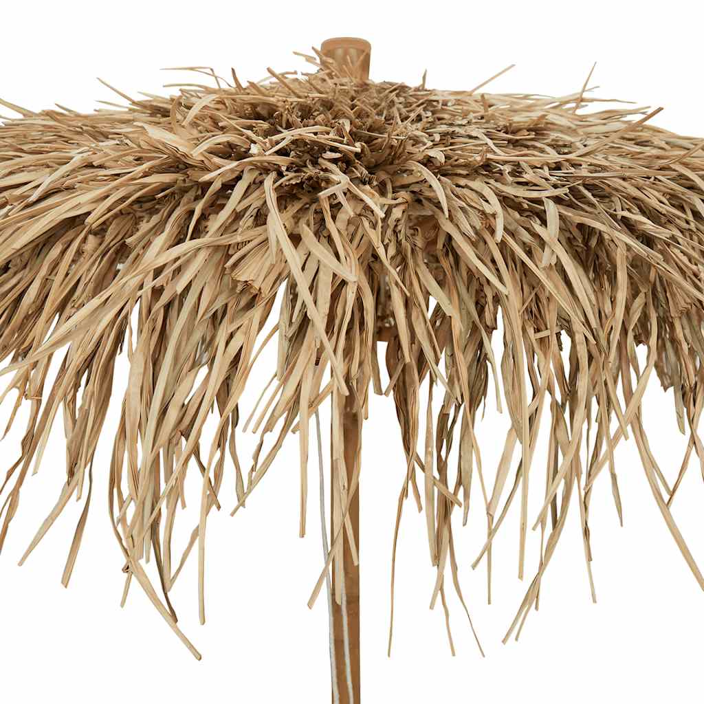 Ombrello Tiki con Baldacchino a Foglia di Banana 150 cm Bambù