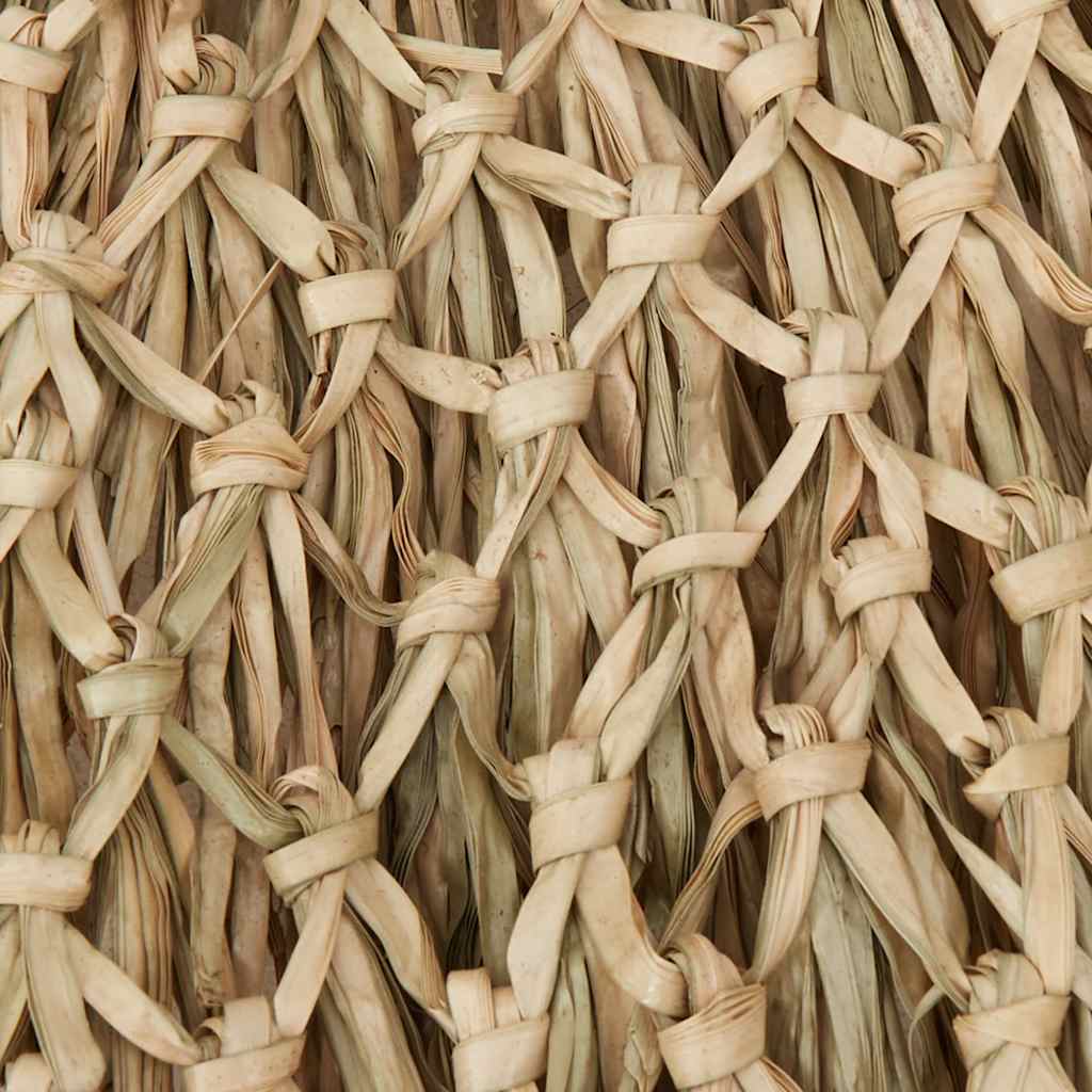 Ombrello Tiki con Baldacchino a Foglia di Banana 180 cm Bambù