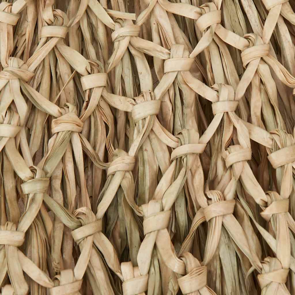 Ombrello Tiki con Baldacchino a Foglia di Banana 240 cm Bambù