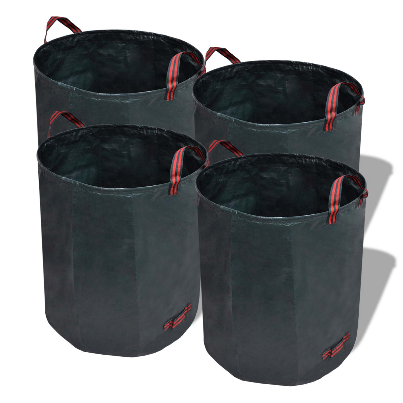 Sacchi per Rifiuti da Giardino Verde Tessuto in PP 45 x 76 cm