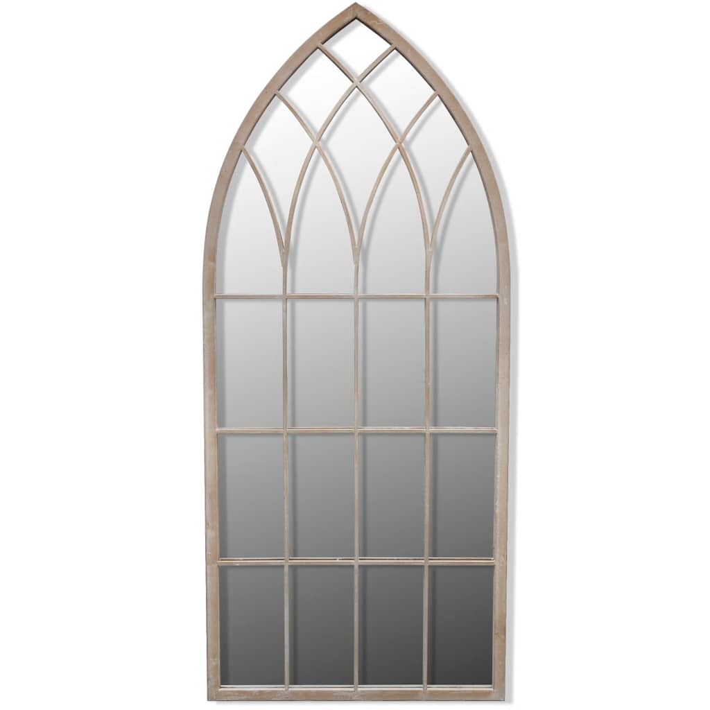 Specchio da Giardino Gotico con Arcata 50x115cm Interni Esterni