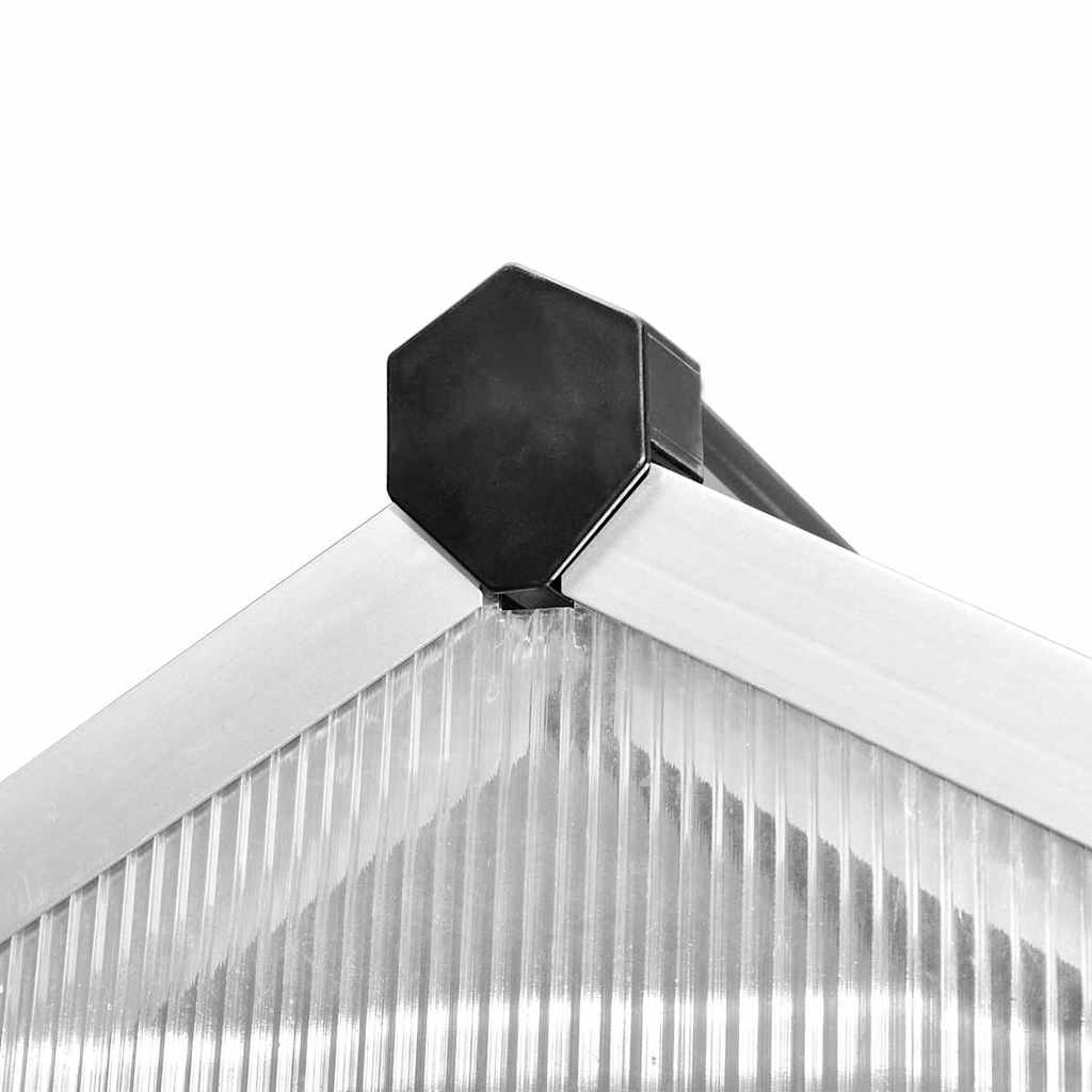 Serra in Alluminio Rinforzato con Telaio di Base 9,025 m²