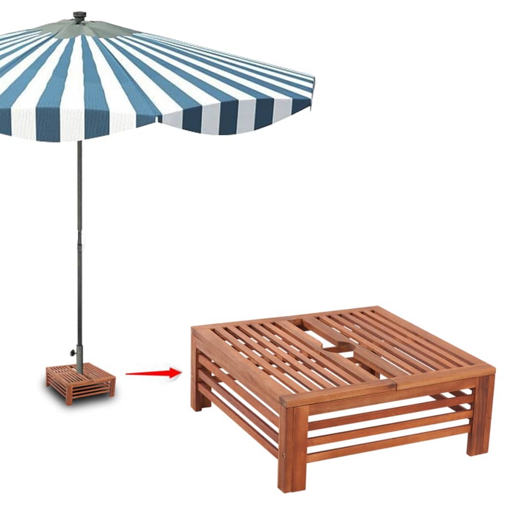 Rivestimento Supporto Base Ombrellone in Legno