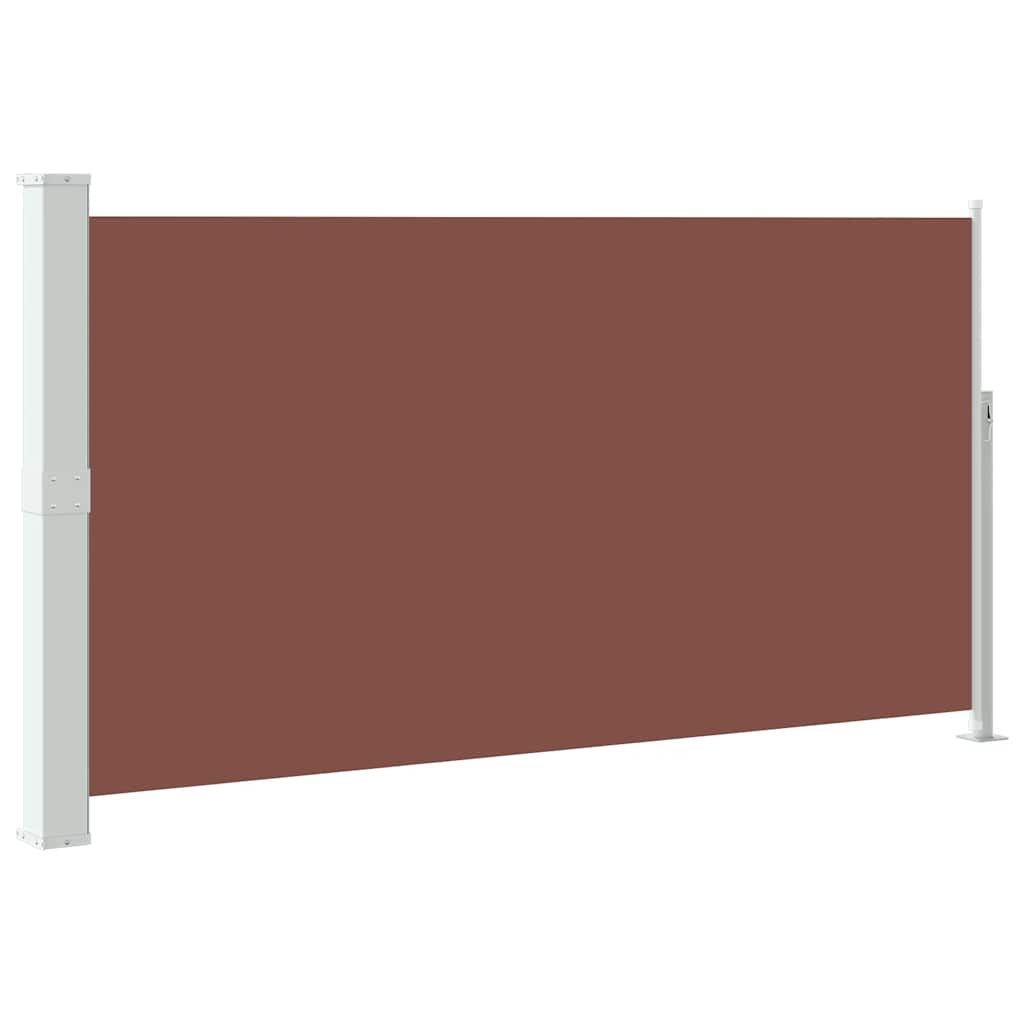 Tenda da Sole Laterale Retrattile 160 x 300 cm Marrone
