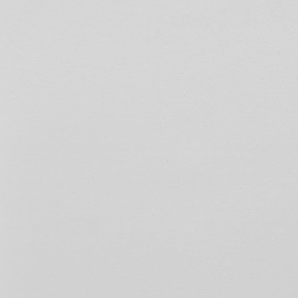 Tavolo Pieghevole da Giardino 122 cm in HDPE Bianco
