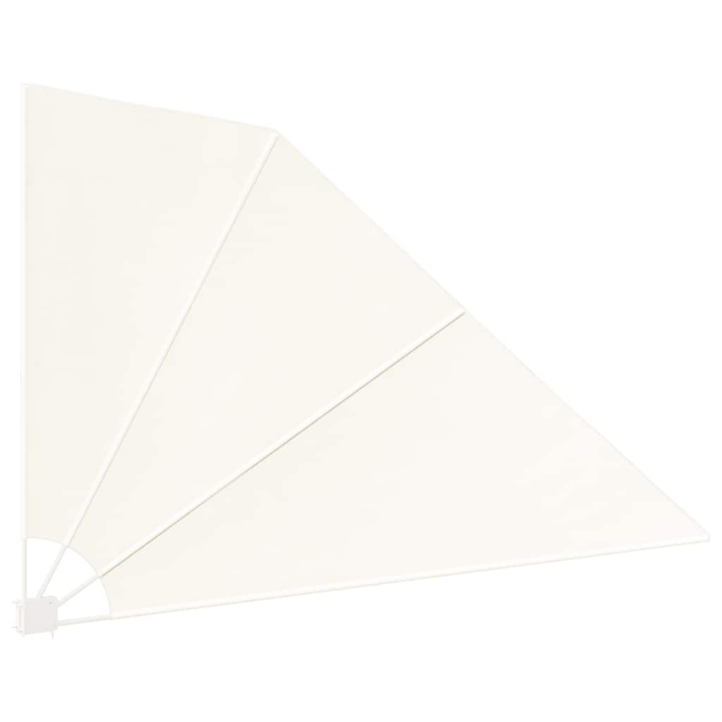 Tenda Laterale per Balcone Pieghevole Crema 160x240 cm