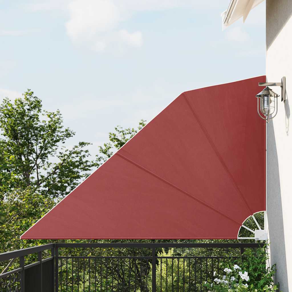 Tenda Laterale per Balcone Pieghevole Terracotta 160x240 cm