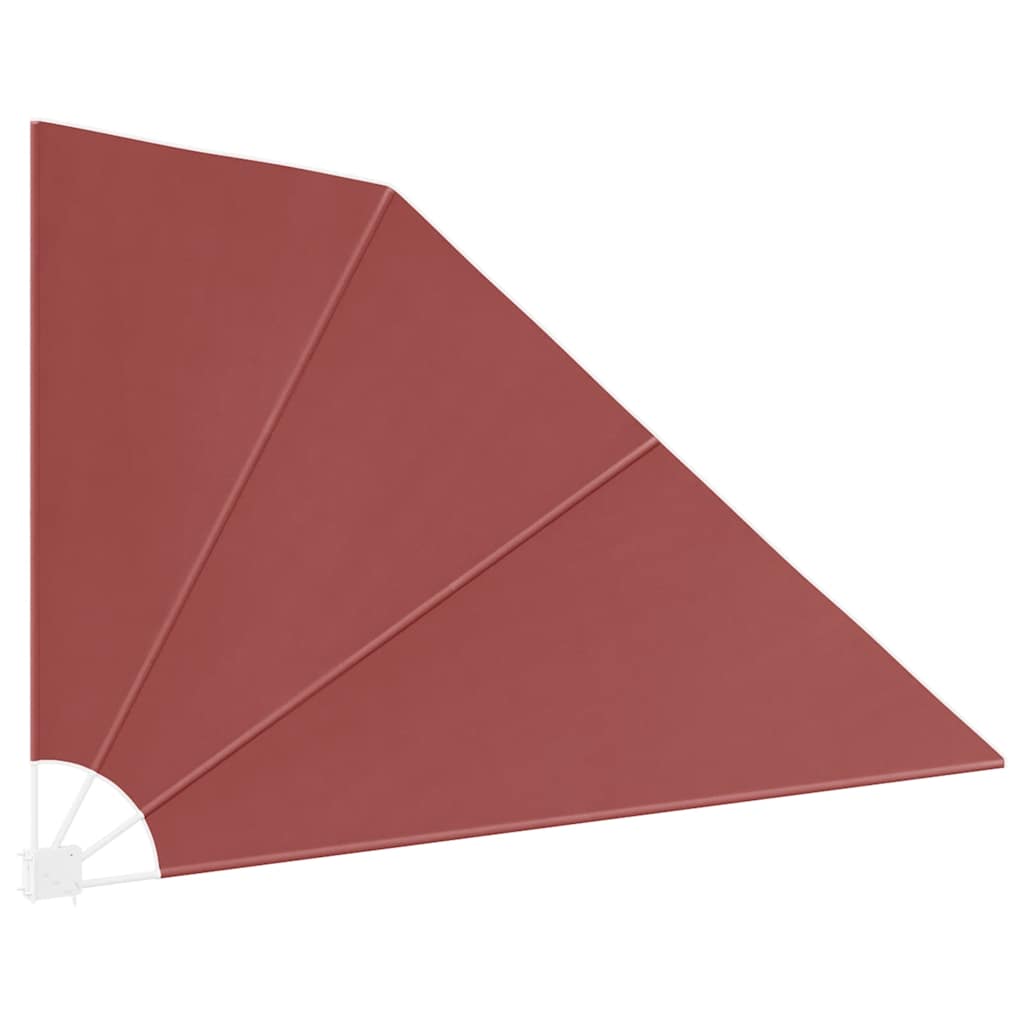 Tenda Laterale per Balcone Pieghevole Terracotta 160x240 cm