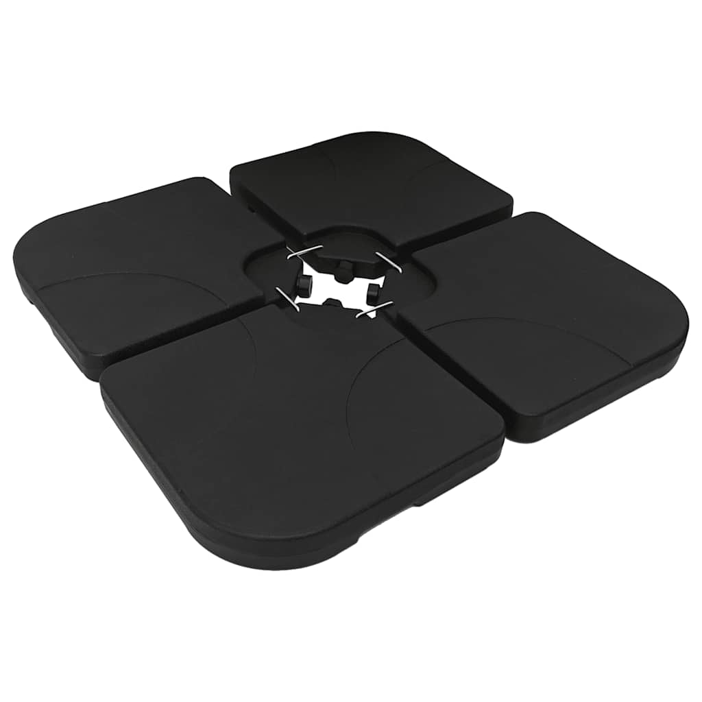 Base per Ombrellone Portatile Riempibile con Sabbia/Acqua 60 L