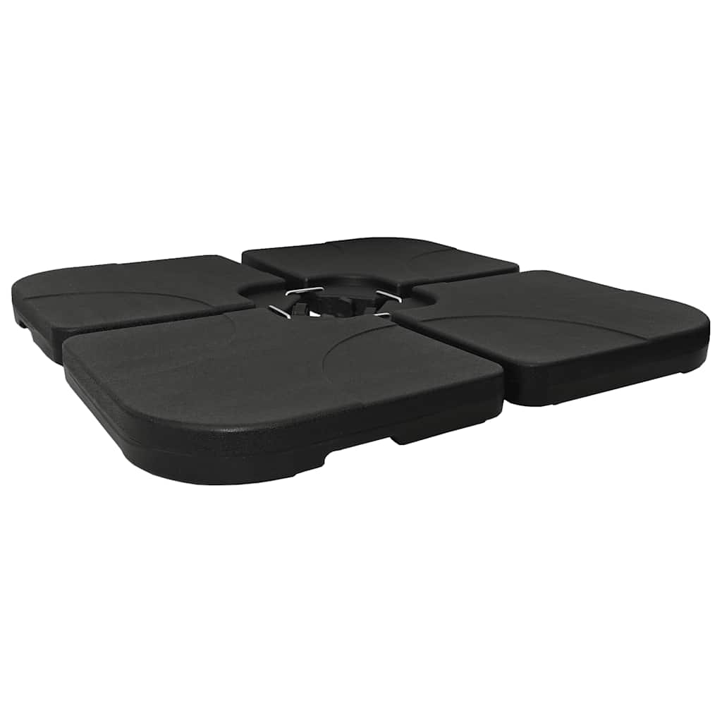 Base per Ombrellone Portatile Riempibile con Sabbia/Acqua 60 L