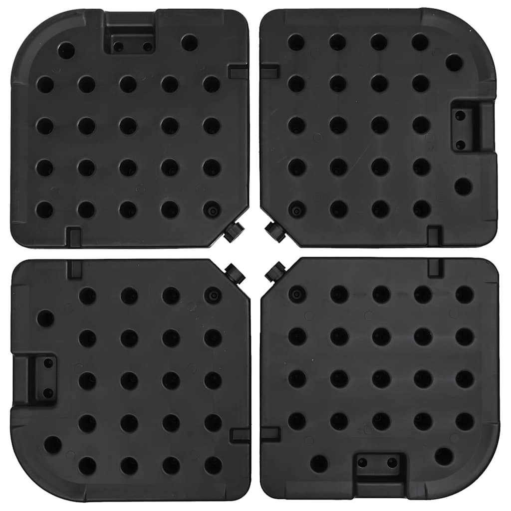 Base per Ombrellone Portatile Riempibile con Sabbia/Acqua 60 L