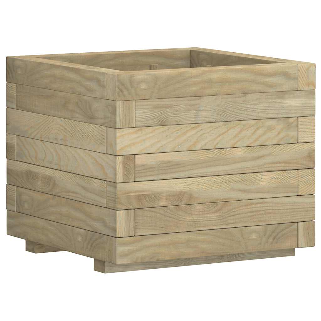 Letto Rialzato 50x50x40 cm Quadrato in Legno