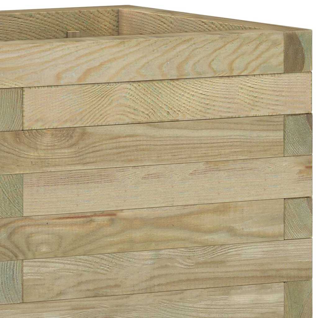 Letto Rialzato 50x50x40 cm Quadrato in Legno