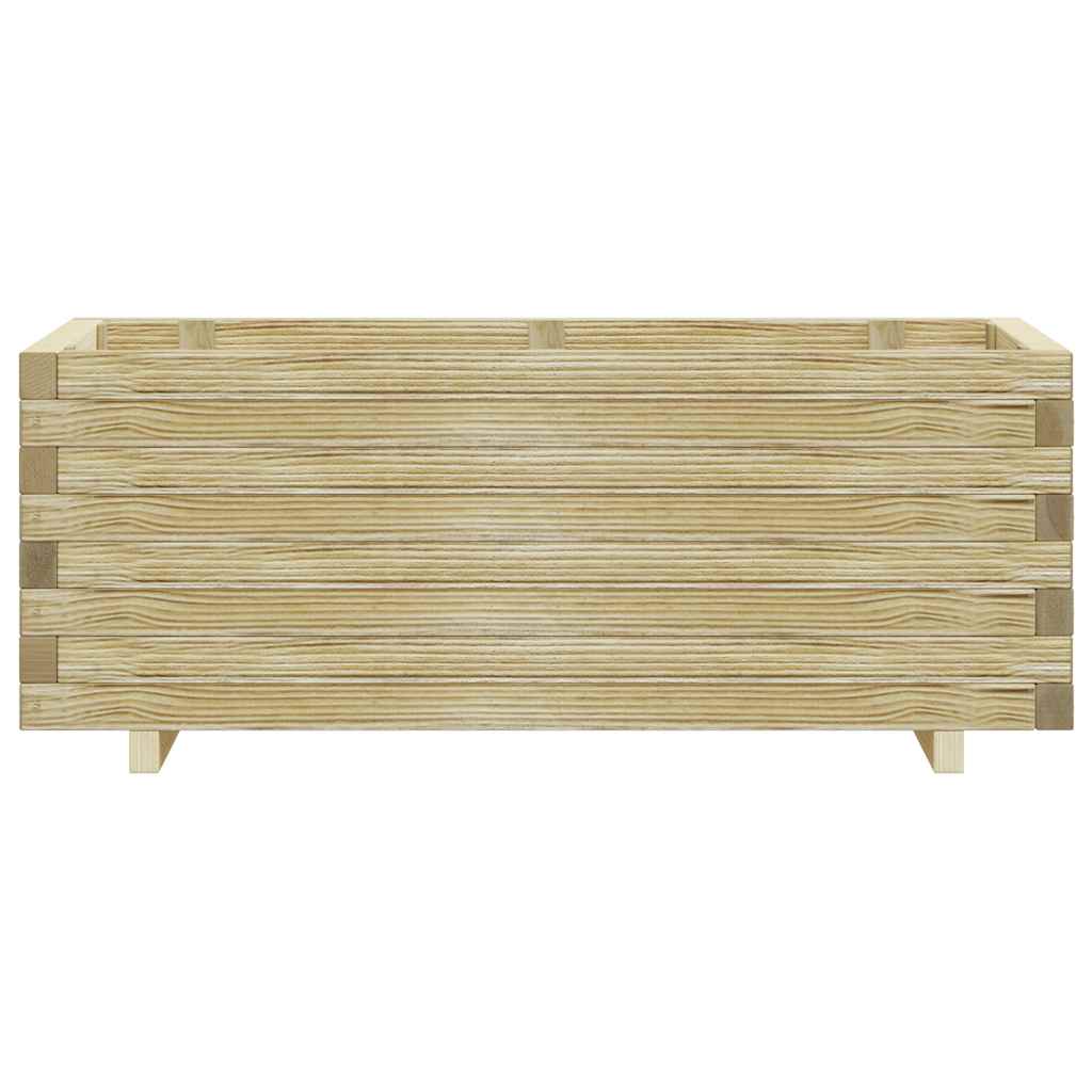 Letto Rialzato 100x50x40 cm in Legno Rettangolare