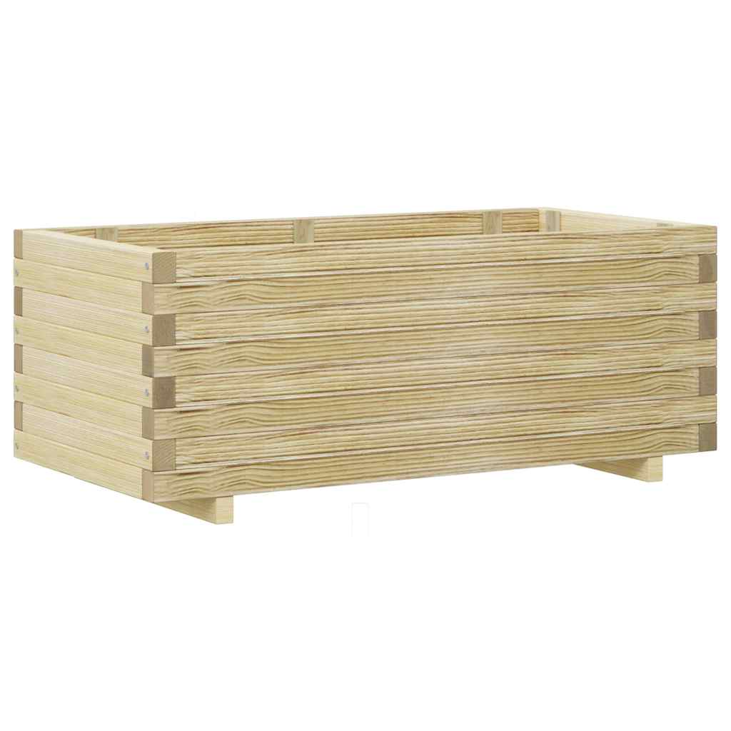 Letto Rialzato 100x50x40 cm in Legno Rettangolare