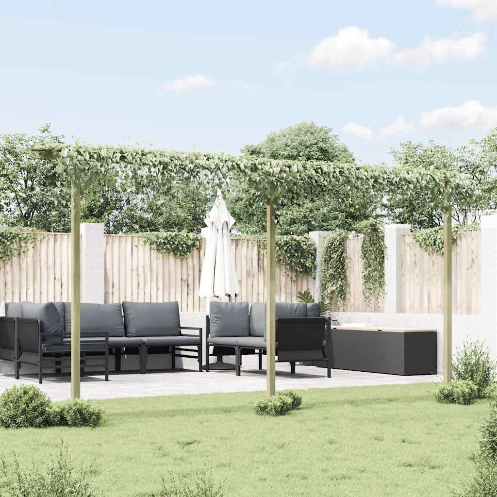 Pergolato da Giardino 410x40x203 cm in Legno