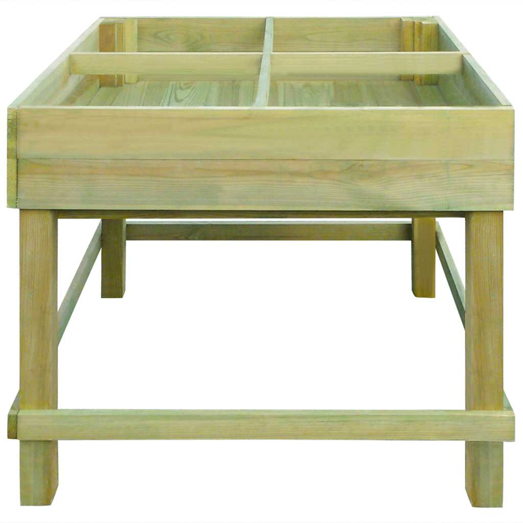 Fioriera Alta 80x80x80 cm in Legno Impregnato