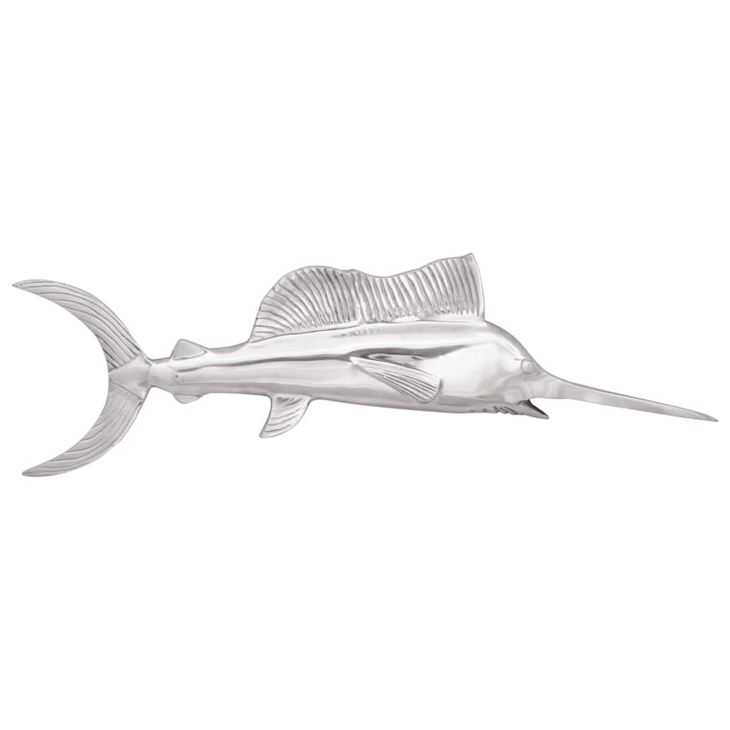 Scultura Argento 91 x 8 x 26 cm Alluminio