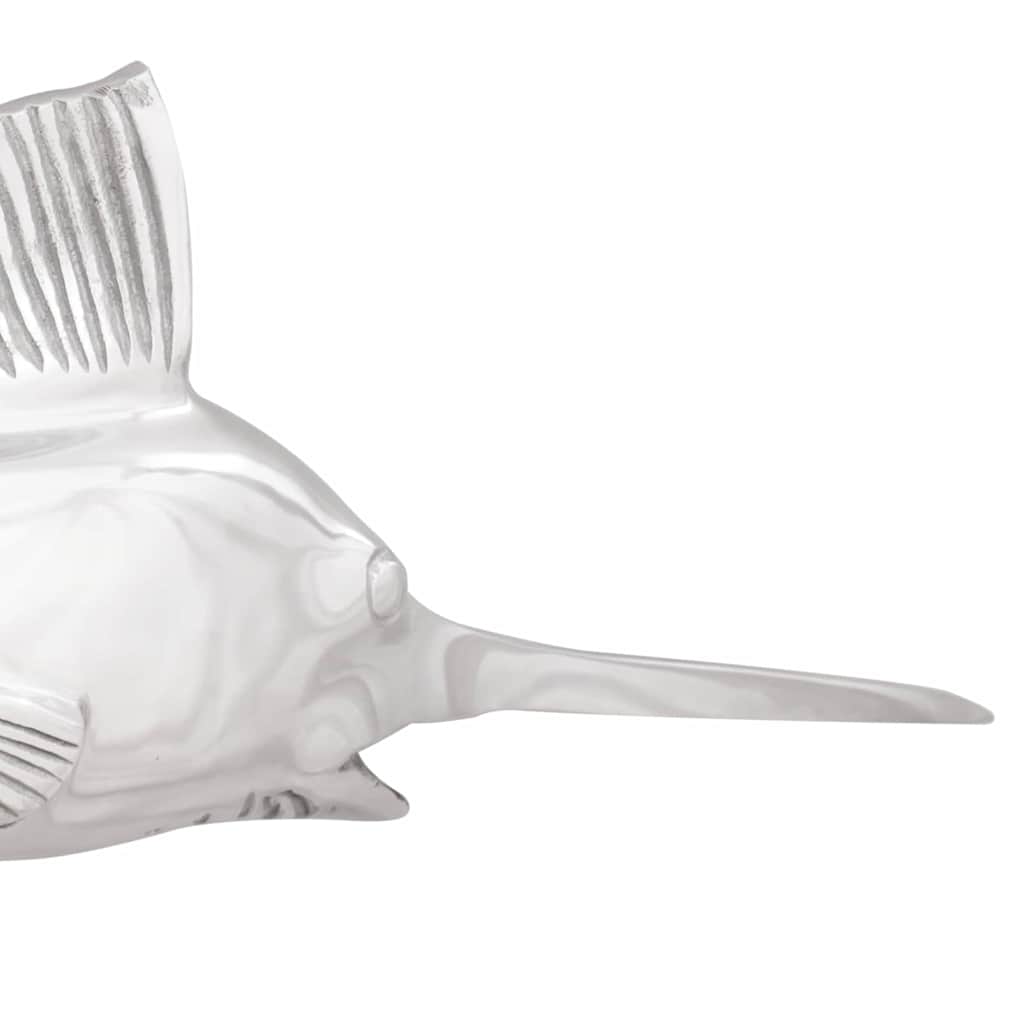 Scultura Argento 91 x 8 x 26 cm Alluminio