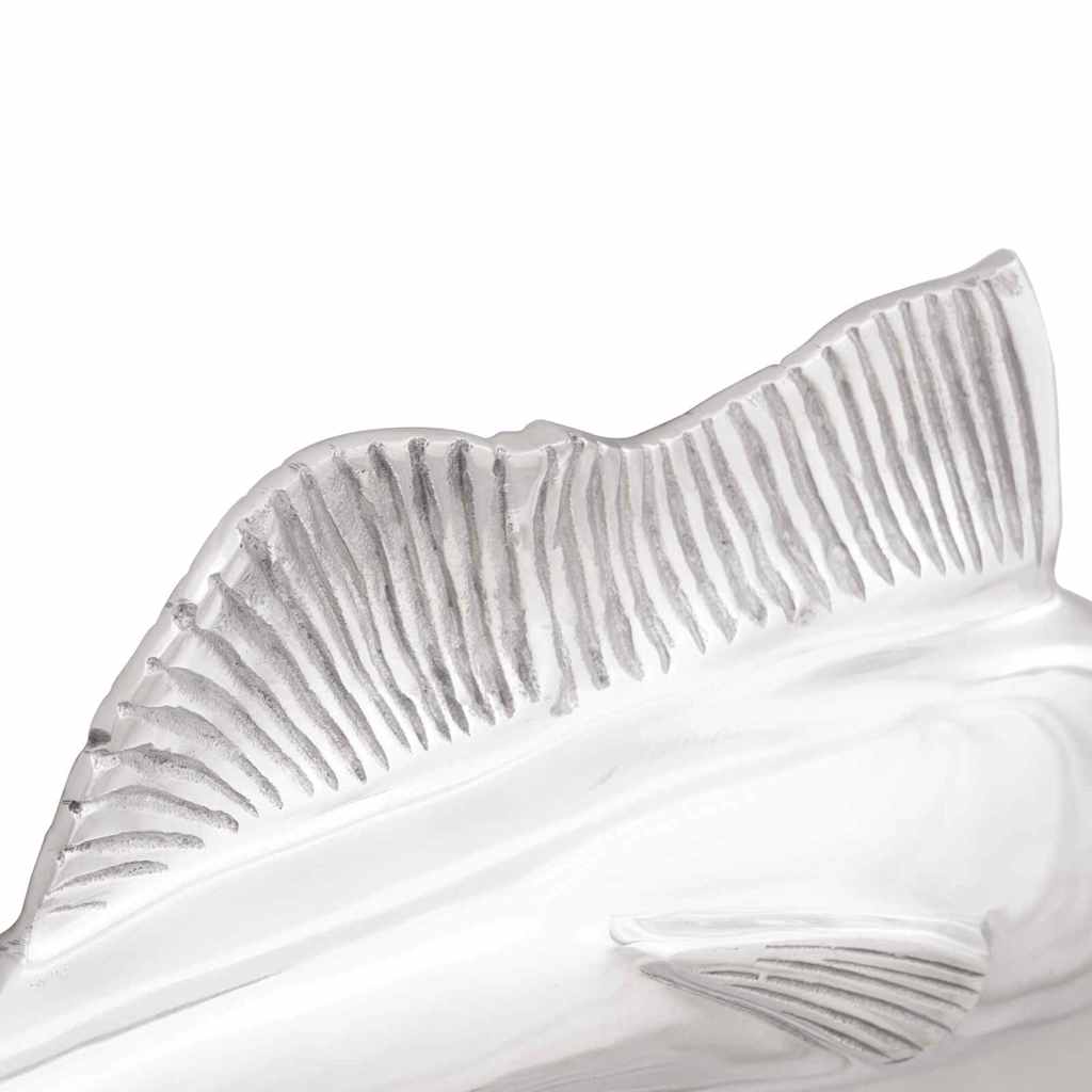 Scultura Argento 91 x 8 x 26 cm Alluminio