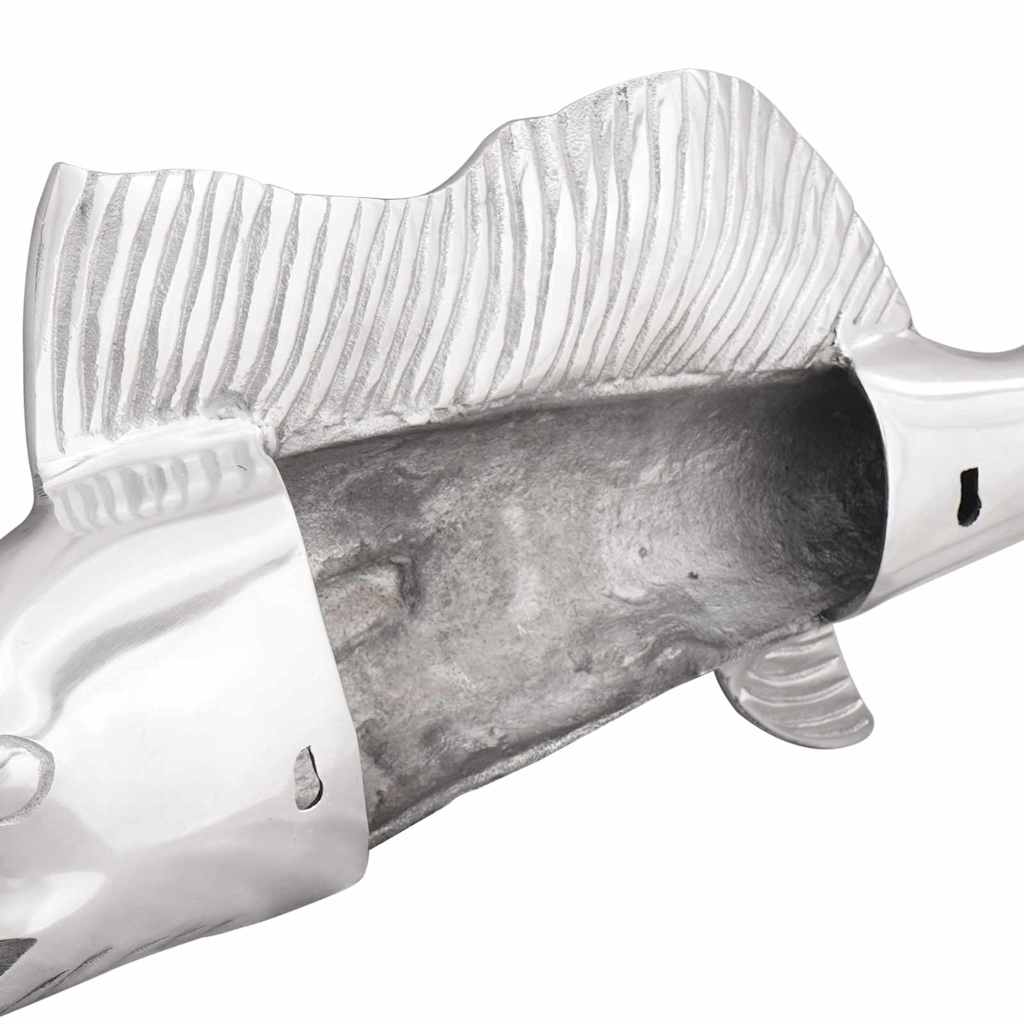 Scultura Argento 91 x 8 x 26 cm Alluminio