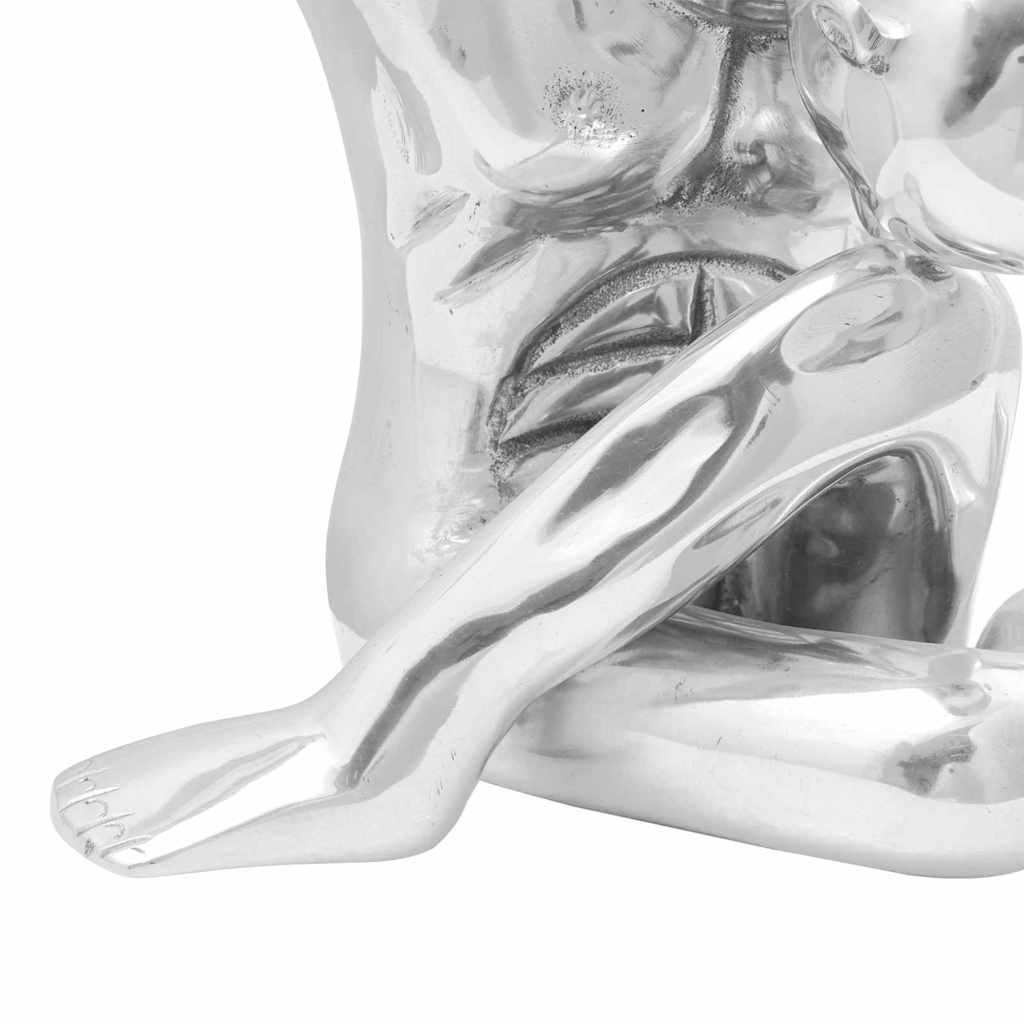 Scultura Argento 63 x 20 x 22 cm Alluminio