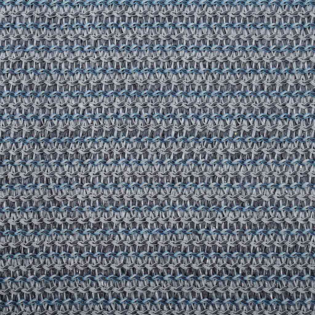 Tappeto da Tenda Blu e Grigio 550 x 250 cm Polietilene
