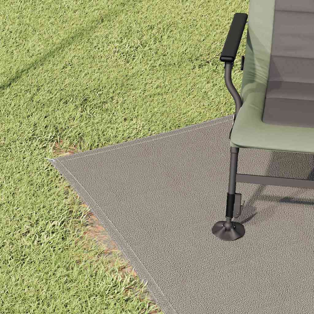Tappeto da Tenda Grigio chiaro 200 x 200 cm Polietilene