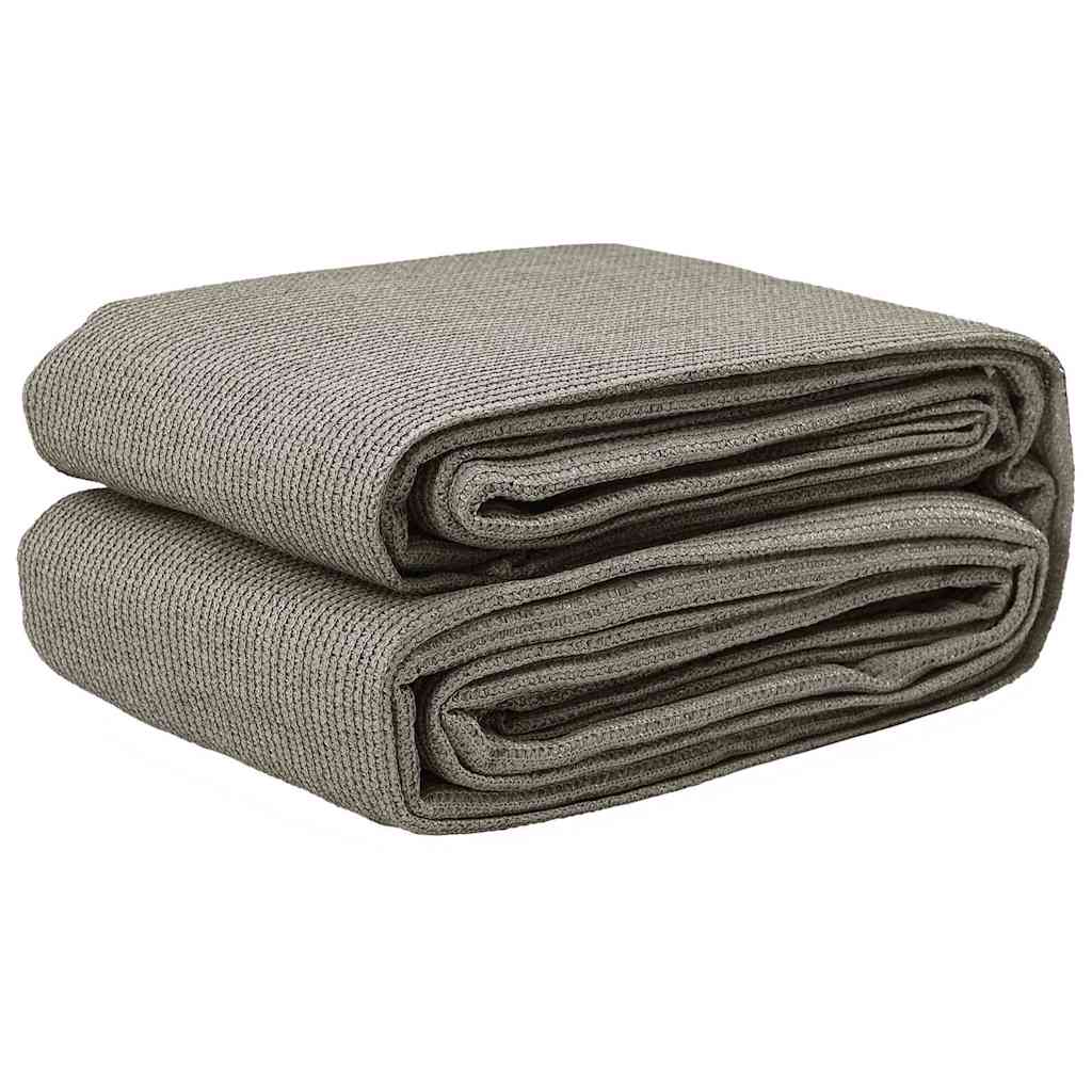 Tappeto da Tenda Grigio chiaro 500 x 250 cm Polietilene