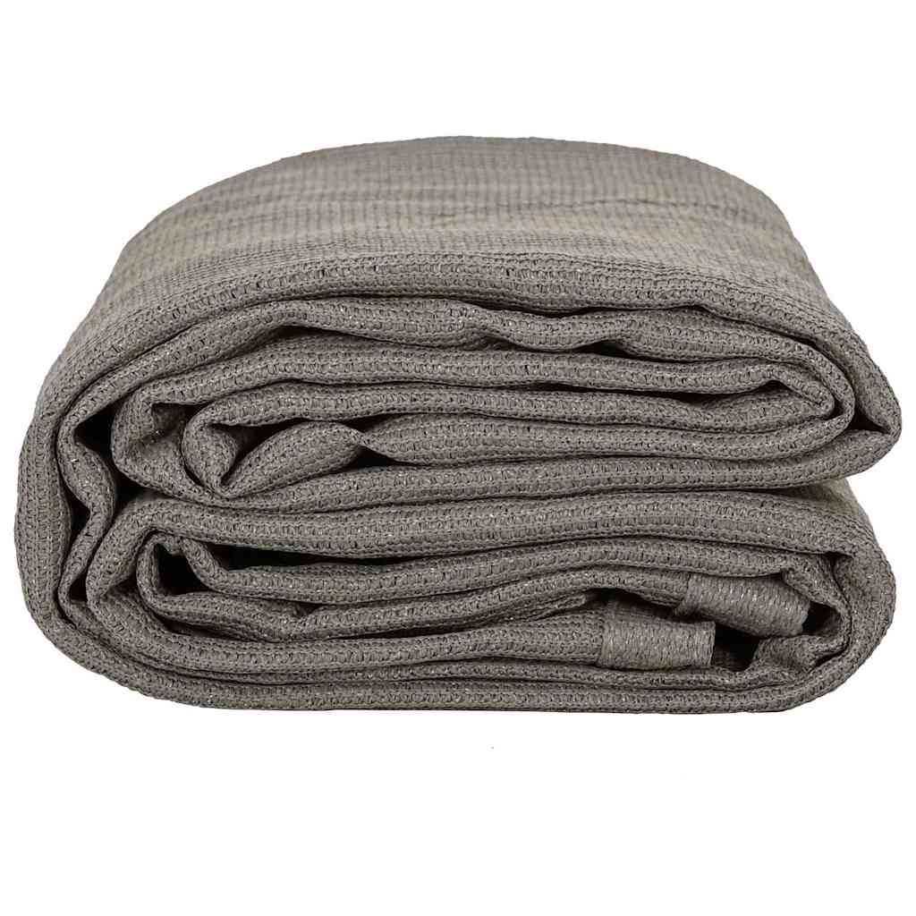 Tappeto da Tenda Grigio chiaro 400 × 300 cm Polietilene