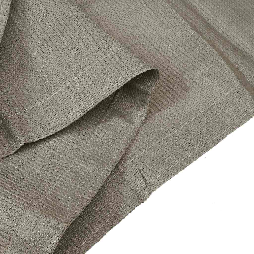 Tappeto da Tenda Grigio chiaro 400 × 300 cm Polietilene
