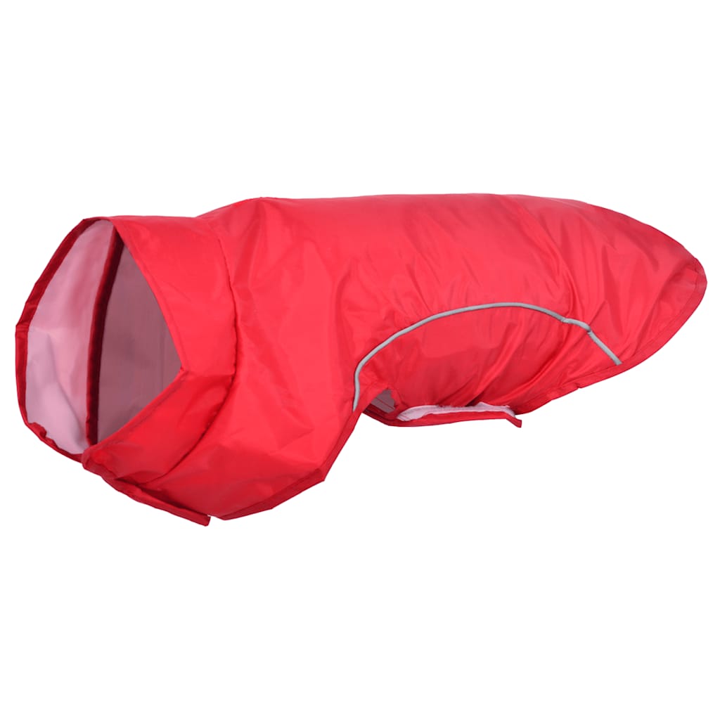 Impermeabile per Cani con Strisce Riflettenti Poliestere XS