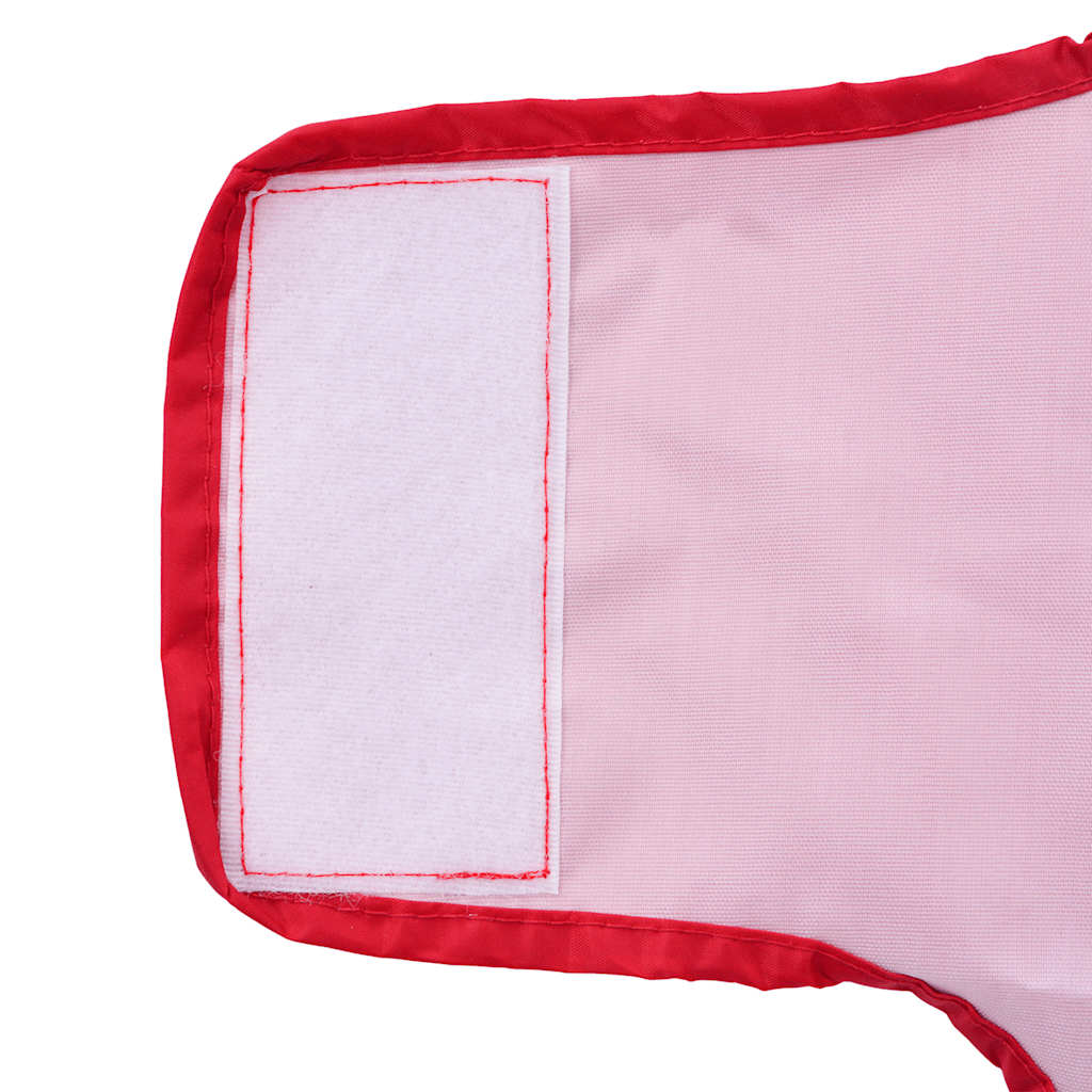 Impermeabile per Cani con Strisce Riflettenti Poliestere M