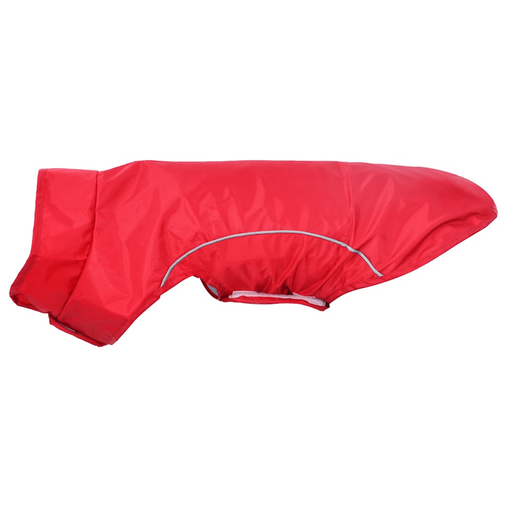 Impermeabile per Cani con Strisce Riflettenti Poliestere M
