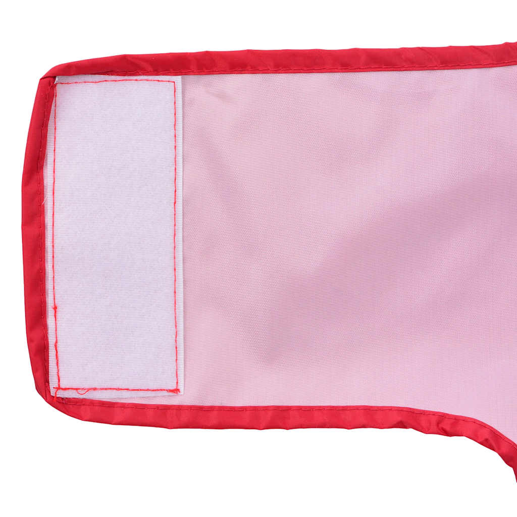 Impermeabile per Cani con Strisce Riflettenti Poliestere XL