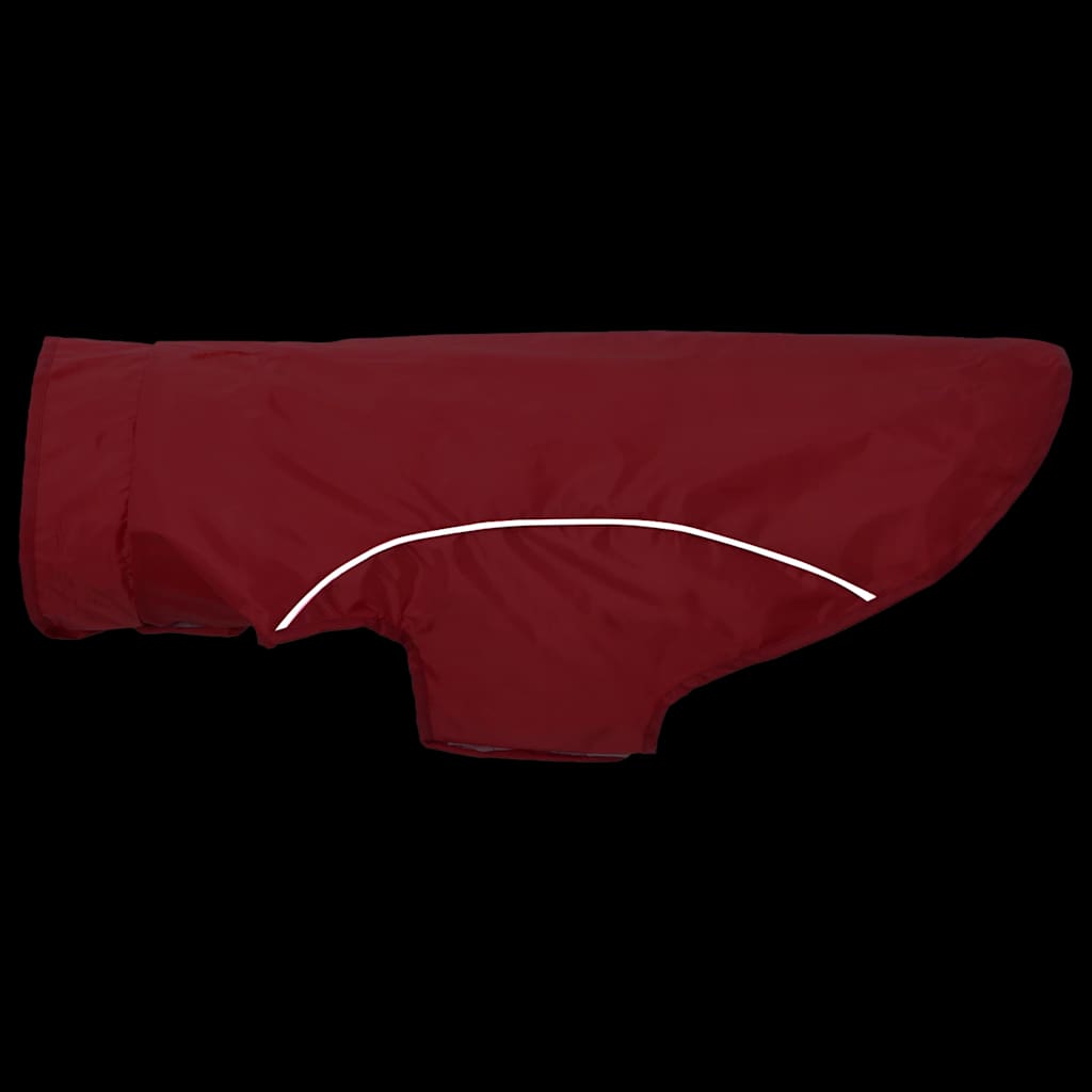 Impermeabile per Cani con Strisce Riflettenti Poliestere XL