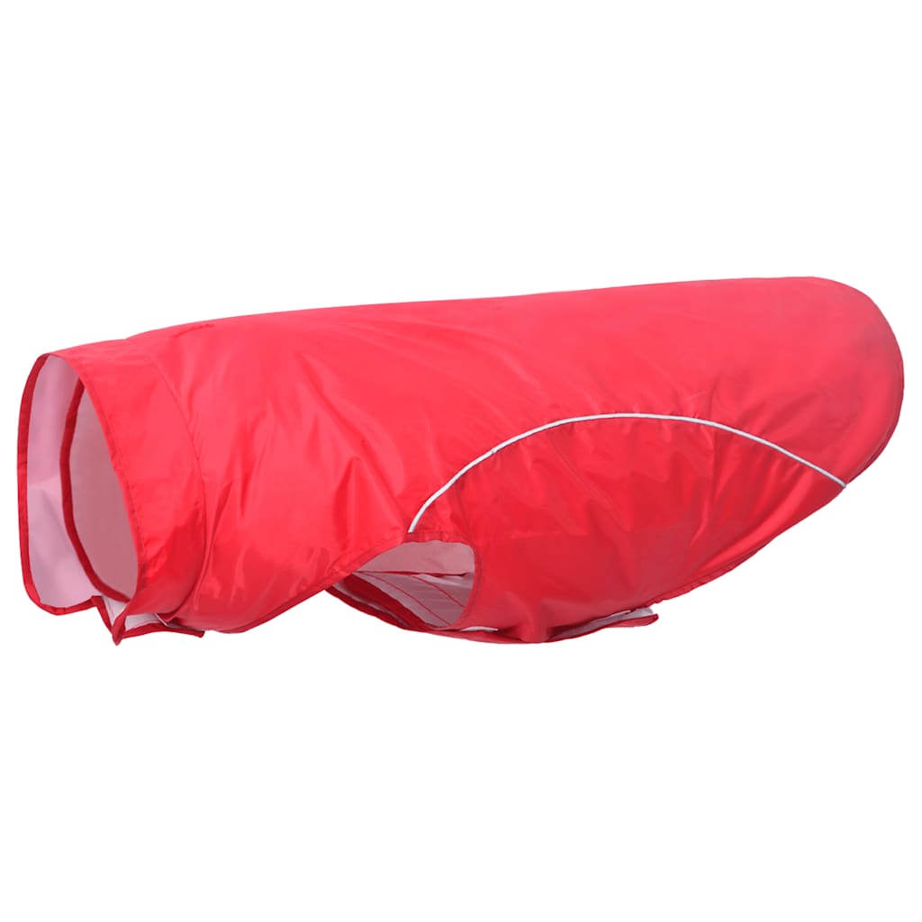 Impermeabile per Cani con Strisce Riflettenti Poliestere 4XL