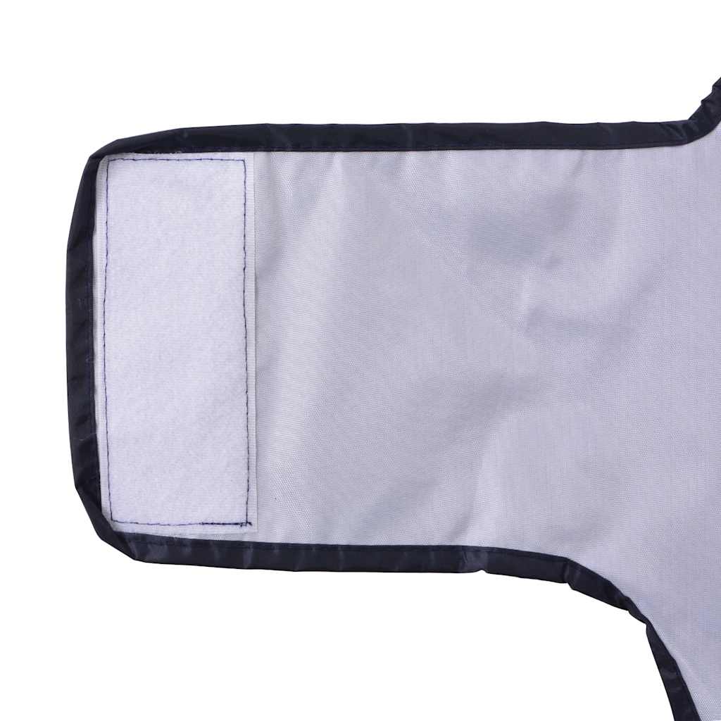Impermeabile per Cani con Strisce Riflettenti Poliestere XS