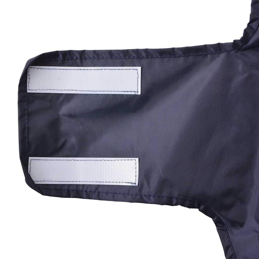 Impermeabile per Cani con Strisce Riflettenti Poliestere XS