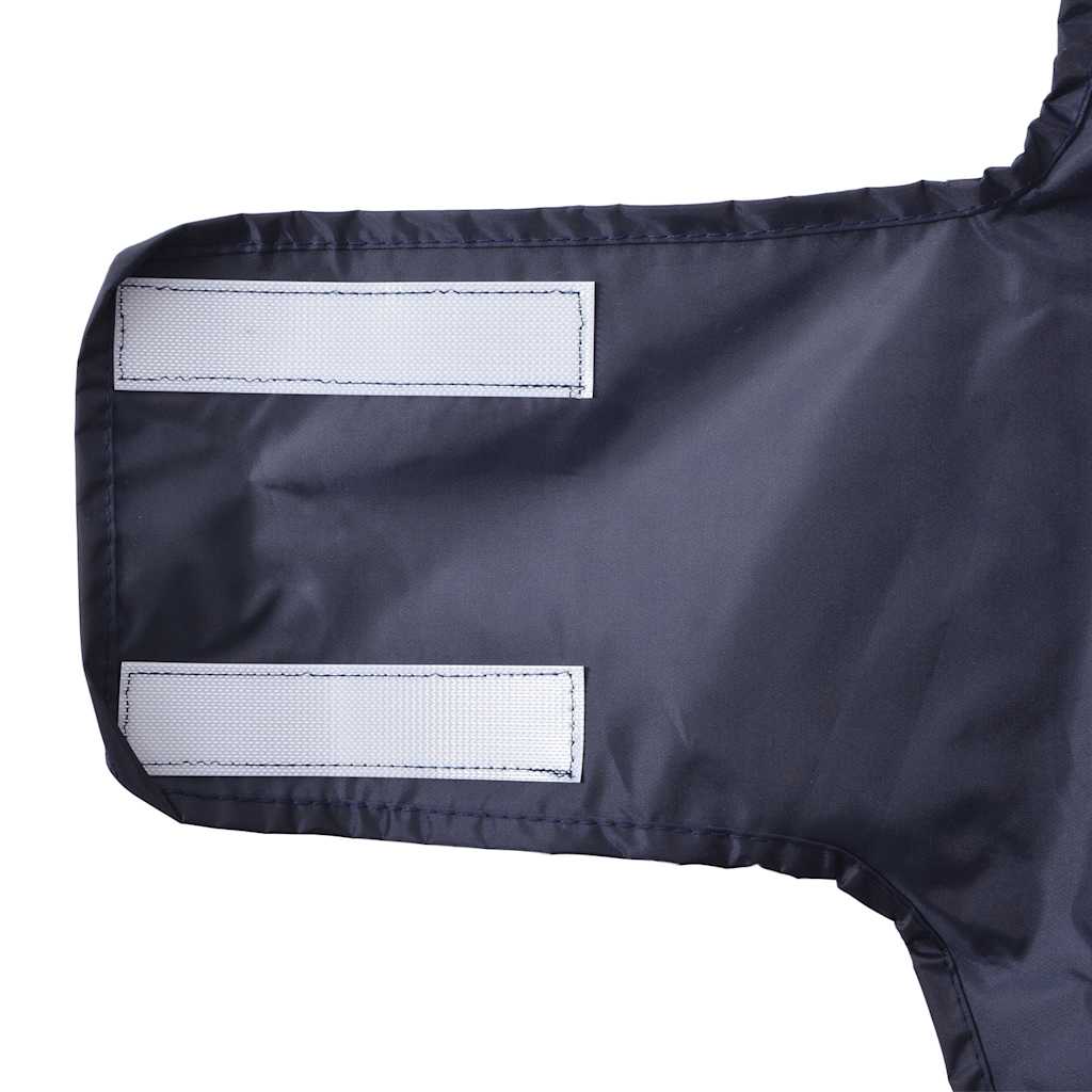 Impermeabile per Cani con Strisce Riflettenti Poliestere S