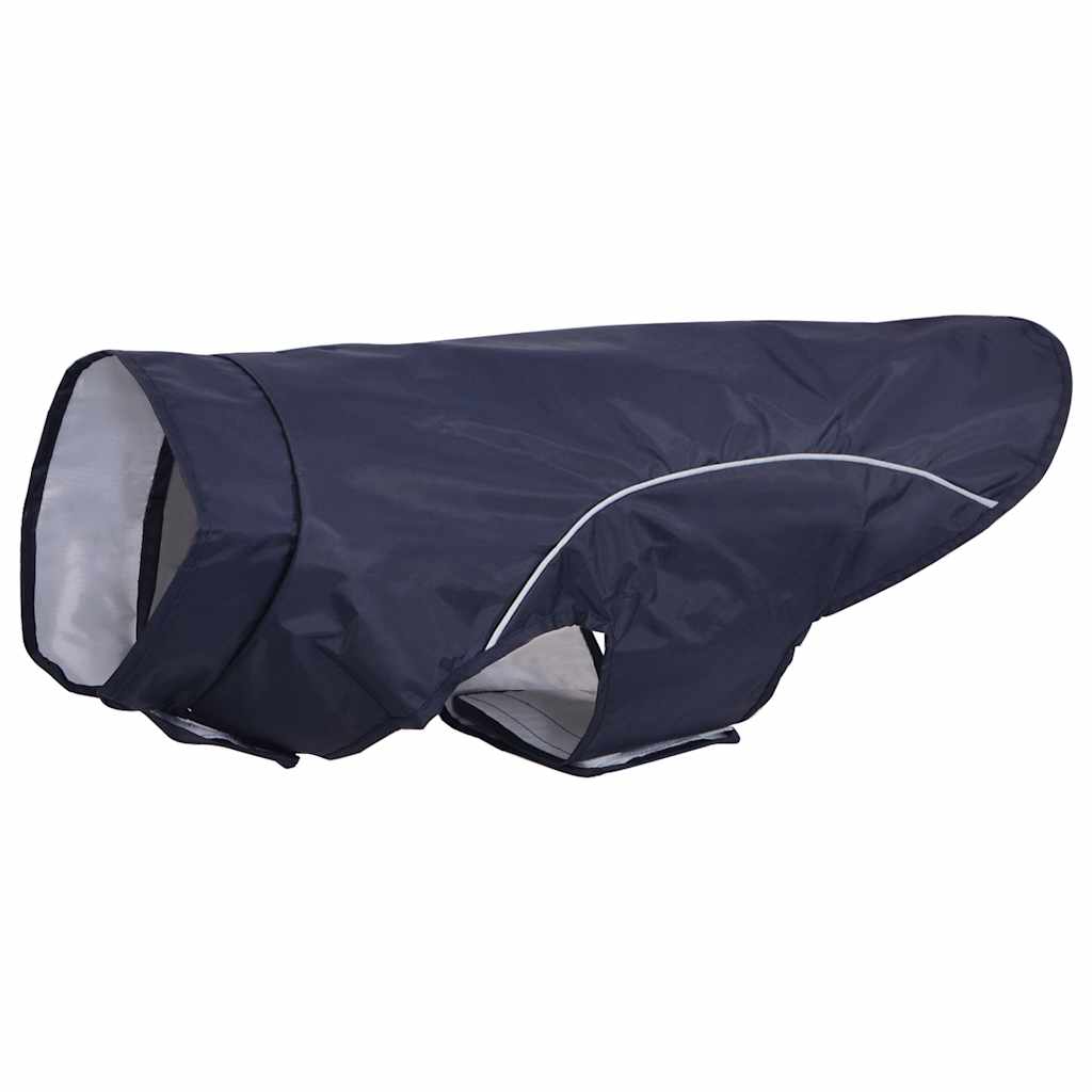 Impermeabile per Cani con Strisce Riflettenti Poliestere XL